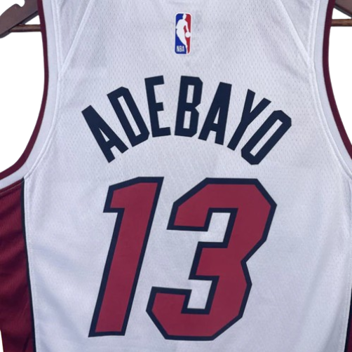 REGATA NBA MIAMI HEAT ASSOCIATION EDITION 23/24 BAM ADEBAYO BRANCA