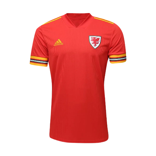 CAMISA SELEÇÃO PAÍS DE GALES I 20/21 ADIDAS - VERMELHO