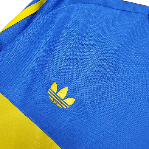CAMISA RETRO MANGA LONGA BOCA JUNIORS 1981 - AZUL