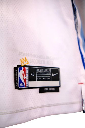REGATA NBA BROOKLYN NETS CITY EDITION 22/23 KEVIN DURANT BRANCA