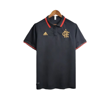 POLO FLAMENGO PRETA - 2023/24