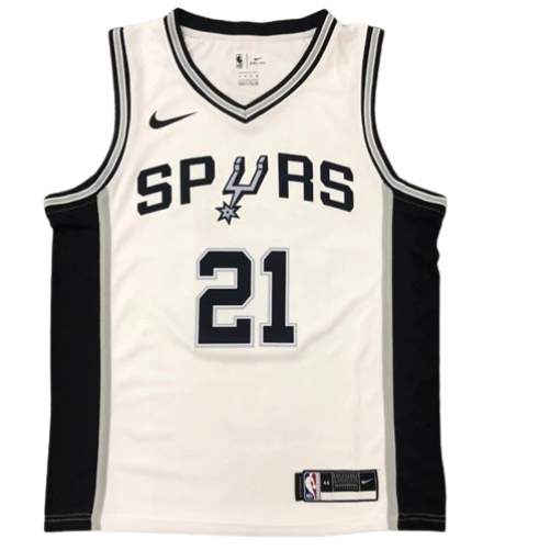 REGATA NBA SAN ANTONIO SPURS TIM DUNCAN BRANCA