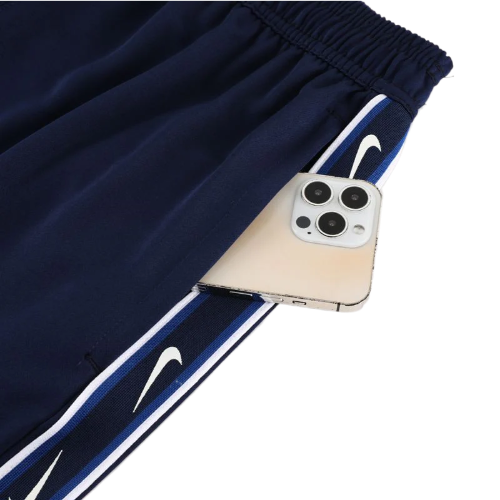 KIT CAMISA E SHORT NIKE REPEAT AZUL DOIS TONS