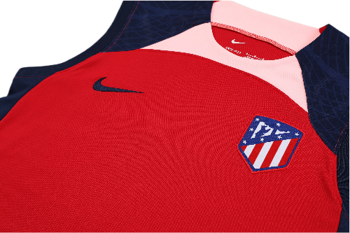CONJUNTO TREINO ALETICO MADRID REGATA+SHORT - VERMELHO 2023/24