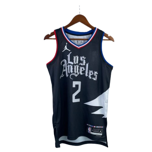 REGATA NBA LOS ANGELES CLIPPERS STATEMENT EDITION 22/23 KAWHI LEONARD PRETA