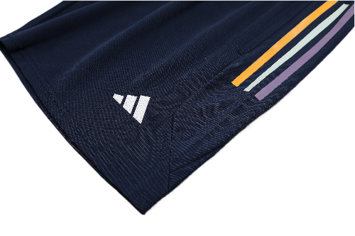CONJUNTO TREINO REAL MADRID REGATA+SHORT - AZUL ESCURO 2021/22