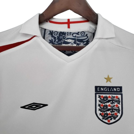 CAMISA INGLATERRA RETRÔ 2006 BRANCA