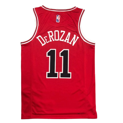 REGATA NBA CHICAGO BULLS ICON EDIÇÃO 75 ANOS DEROZAN VERMELHA