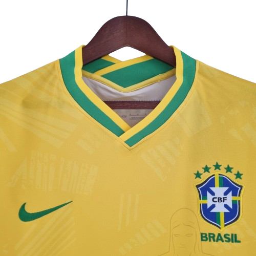 CAMISA SELEÇÃO BRASIL 2022 - AMARELA - CONCEITO RIO