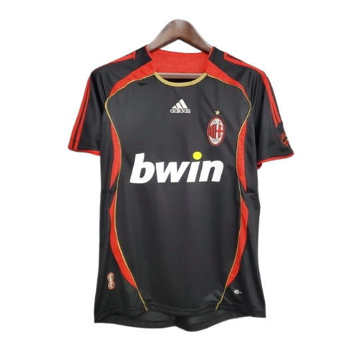 CAMISA VERSÃO RETRÔ MILAN II 2006/07 PRETO