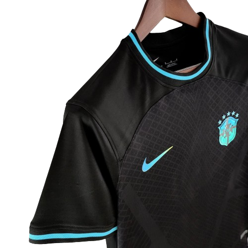 CAMISA SELEÇÃO BRASIL 2022 - CONCEITO PRETO