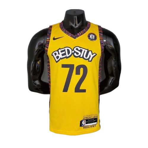 REGATA BROOKLYN NETS MASCULINA - AMARELA