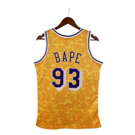 REGATA NBA BAPE X LAKERS MITCHELL & NESS