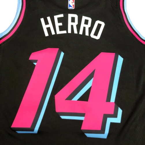 REGATA NBA MIAMI HEAT VICE EDITION TYLER HERRO PRETA