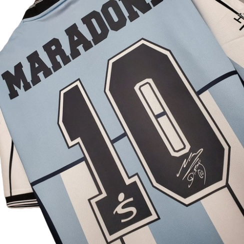 CAMISA SELEÇÃO ARGENTINA RETRÔ 2001 AZUL E BRANCA- FILA