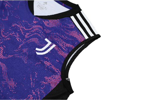 CONJUNTO TREINO JUVENTUS REGATA+SHORT - ROXO 2021/22