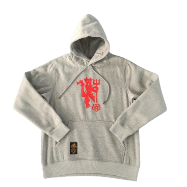 MOLETOM MANCHESTER UNITED BRANCO 2024/25