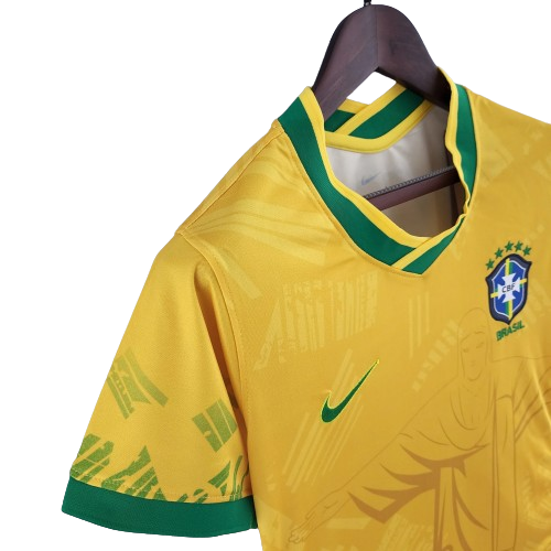 CAMISA FEMININA SELEÇÃO BRASIL - CONCEITO AMARELA RIO