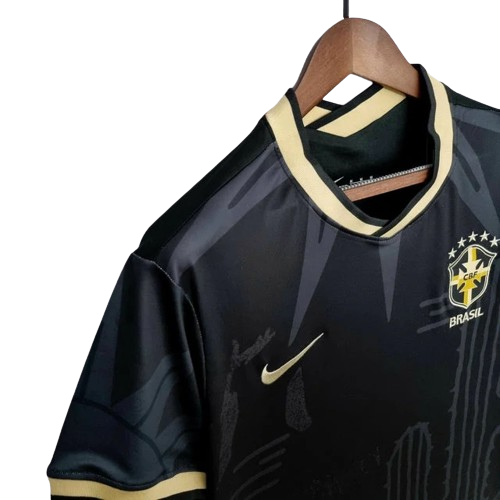 CAMISA SELEÇÃO BRASIL FOURTH 2022 - PRETO - CONCEITO NORDESTE