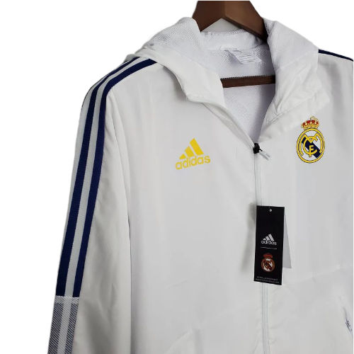 CORTA VENTO REAL MADRID BRANCO