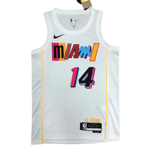 REGATA NBA MIAMI HEAT CITY EDITION 22/23 TYLER HERRO BRANCA