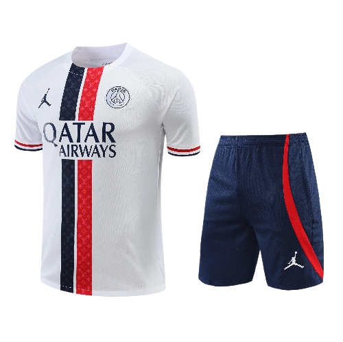 CONJUNTO TREINO PSG CAMISA+SHORT - BRANCO LV 2022/23