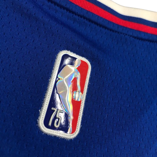 REGATA NBA LOS ANGELES CLIPPERS ICON EDIÇÃO 75 ANOS PAUL GEORGE AZUL