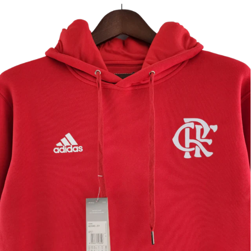 MOLETOM DO FLAMENGO VERMELHO - 2022