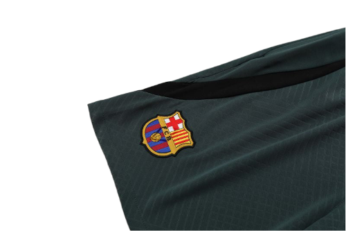 CONJUNTO TREINO BARCELONA REGATA+SHORT - BEGE 2023/24