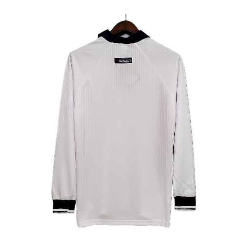 CAMISA MANGA LONGA RETRO INGLATERRA 1998 - BRANCO