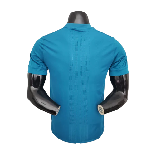 CAMISA REAL MADRID III RETRO 17/18 - AZUL