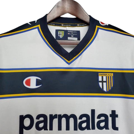 CAMISA PARMA RETRÔ 2002/2003 BRANCA