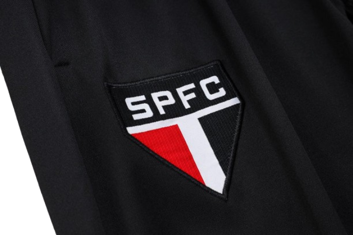CONJUNTO TREINO SÃO PAULO JAQUETA+CALÇA - BRANCO 2023/24