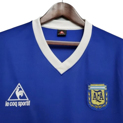 CAMISA ARGENTINA II RETRÔ 1986 AZUL - LE COQ SPORTIF