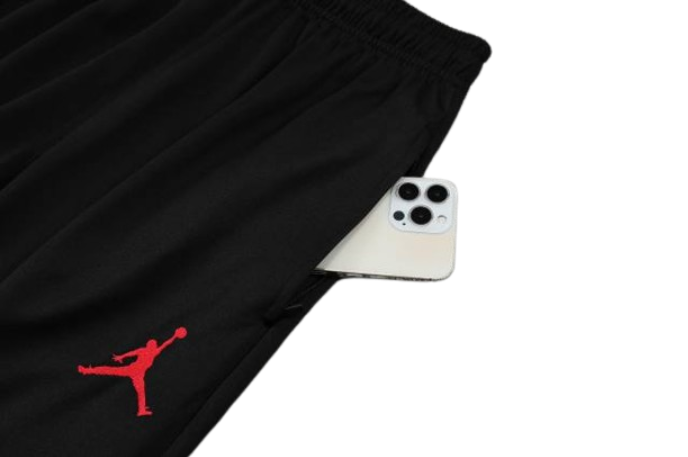 CONJUNTO TREINO PSG JAQUETA+CALÇA - PRETO 2021/22