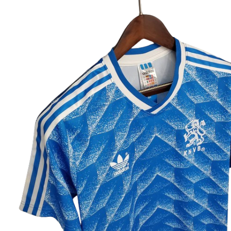CAMISA HOLANDA RETRÔ 1988 AZUL