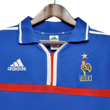 CAMISA FRANÇA RETRÔ 2000 AZUL