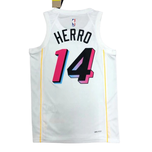 REGATA NBA MIAMI HEAT CITY EDITION 22/23 TYLER HERRO BRANCA