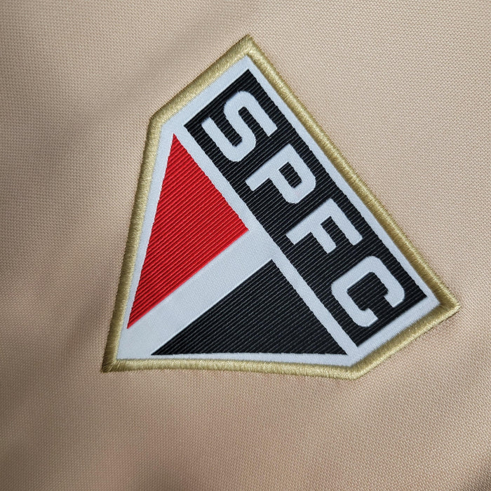 JAQUETA CORTA VENTO SÃO PAULO BEGE 23/24