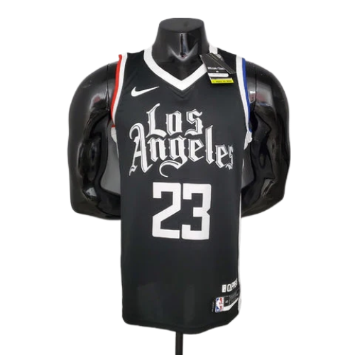 CAMISA BASQUETE NBA REGATA LOS ANGELES CLIPPERS MASCULINA - PRETA