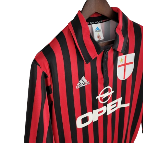 CAMISA MANGA LONGA RETRO MILAN 1999/2000
