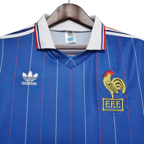 CAMISA VERSÃO RETRÔ FRANÇA I 1982/83