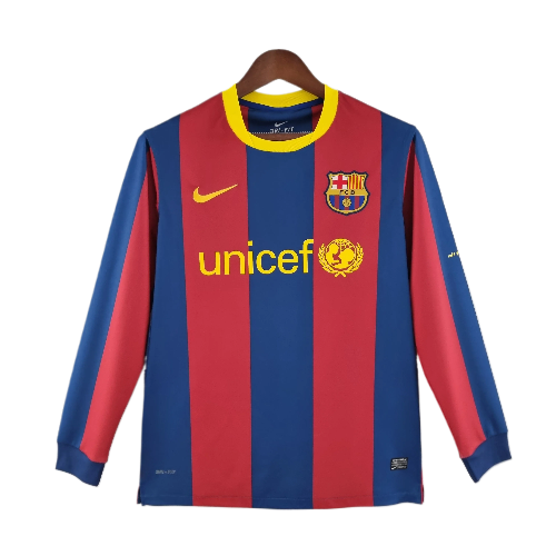 CAMISA MANGA LONGA BARCELONA RETRO - 2010/11