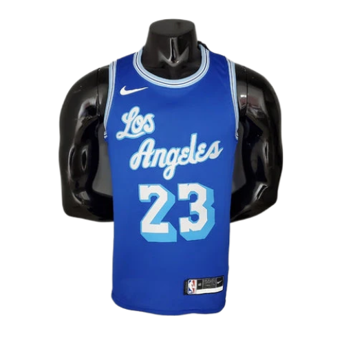 CAMISA BASQUETE NBA REGATA LOS ANGELES LAKERS MASCULINA - AZUL
