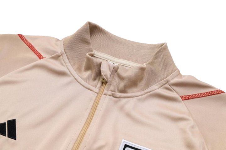 CONJUNTO TREINO SÃO PAULO JAQUETA+CALÇA - BEGE 2022/23