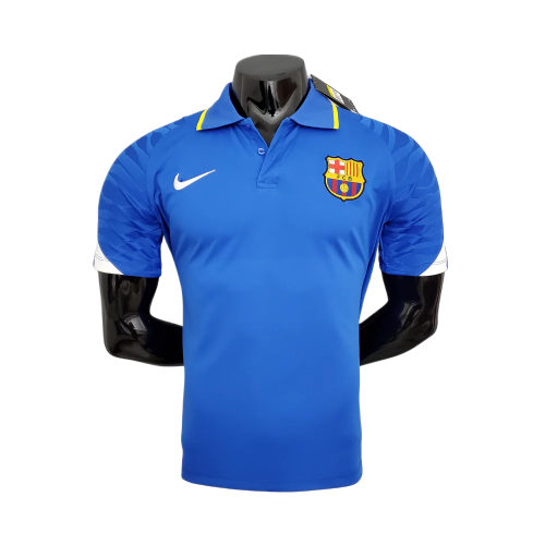 POLO BARCELONA AZUL - MASCULINA