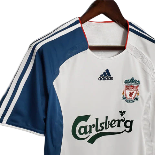 CAMISA LIVERPOOL RETRÔ 2006/2007 BRANCA