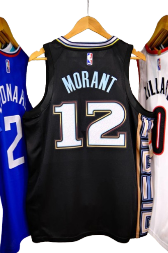 REGATA NBA MEMPHIS GRIZZLIES CITY EDITION 22/23 JA MORANT PRETA