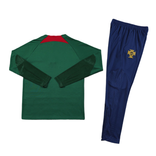 CONJUNTO TREINO PORTUGAL JAQUETA+CALÇA - VERDE 2022/23