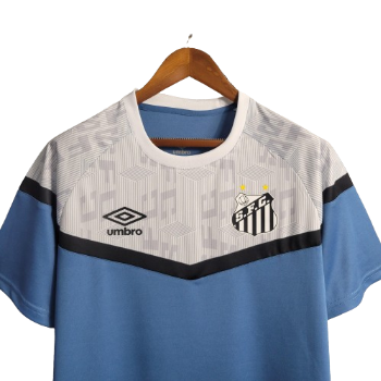 CAMISA SANTOS TREINO AZUL - 23/24